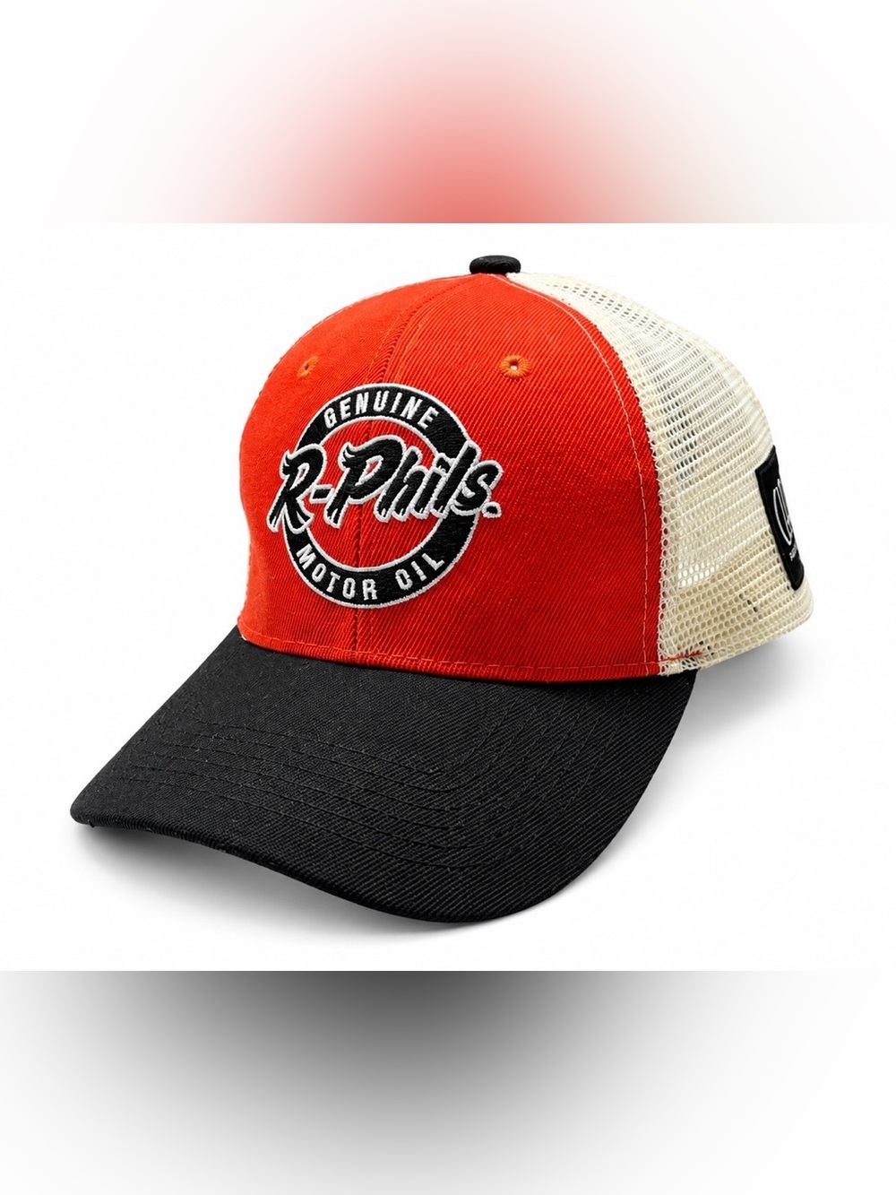 2024 Reading Fightin Phils Harley Davidson Motor Oil Trucker Hat SGA Adjustable